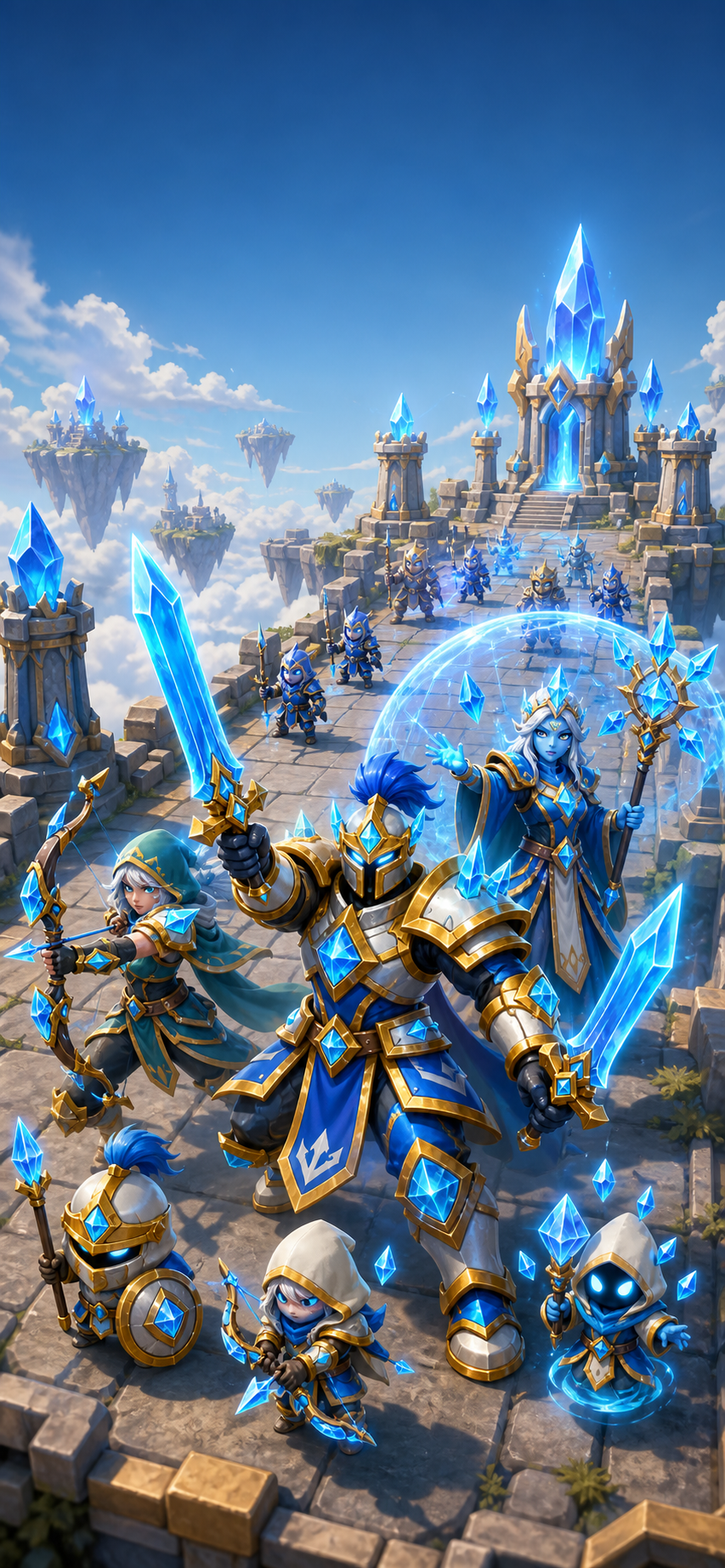 Cloudkeep kahramanları gökyüzü kalesinde